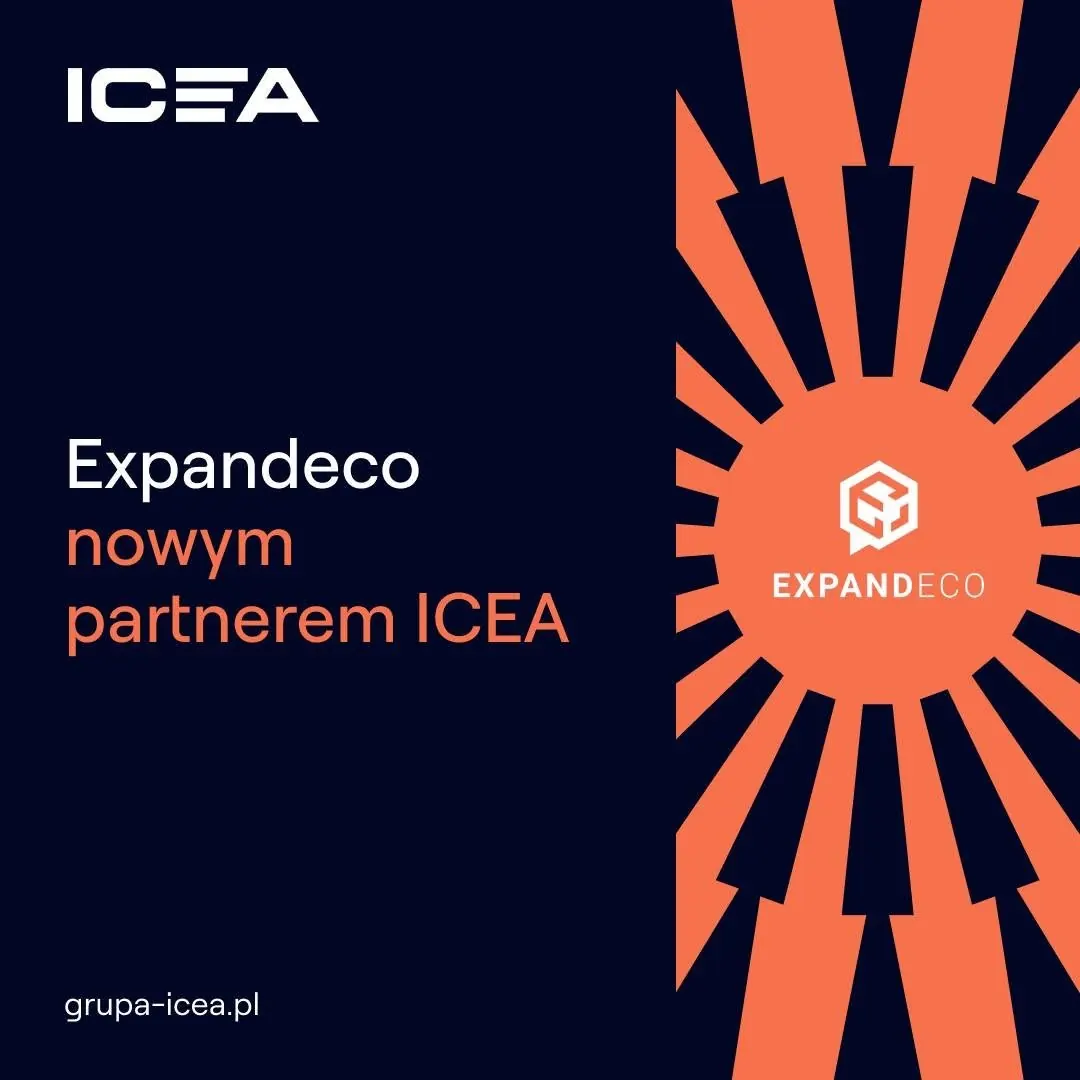 Expandeco nowym partnerem ICEA: grafika z wpisu ICEA