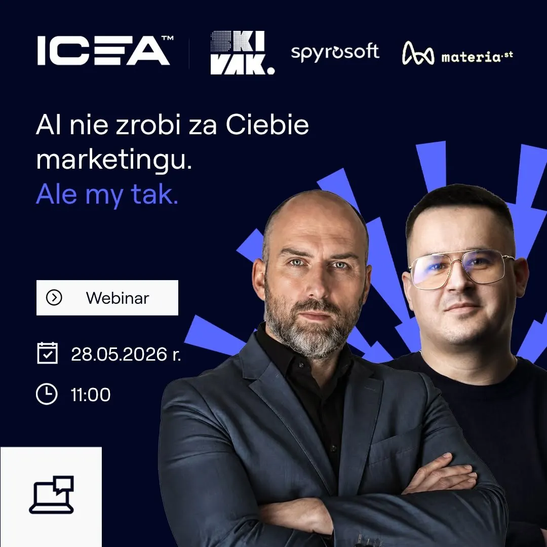 Webinary ICEA wiosną 2026: grafika z wpisu ICEA