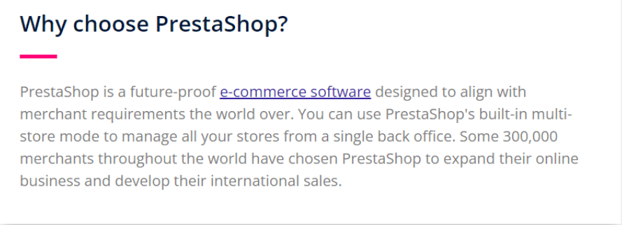 Ile osób korzysta z rozwiązania PrestaShop