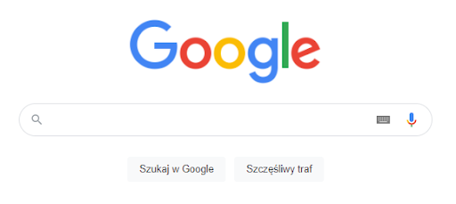 Pole wyszukiwania - Google