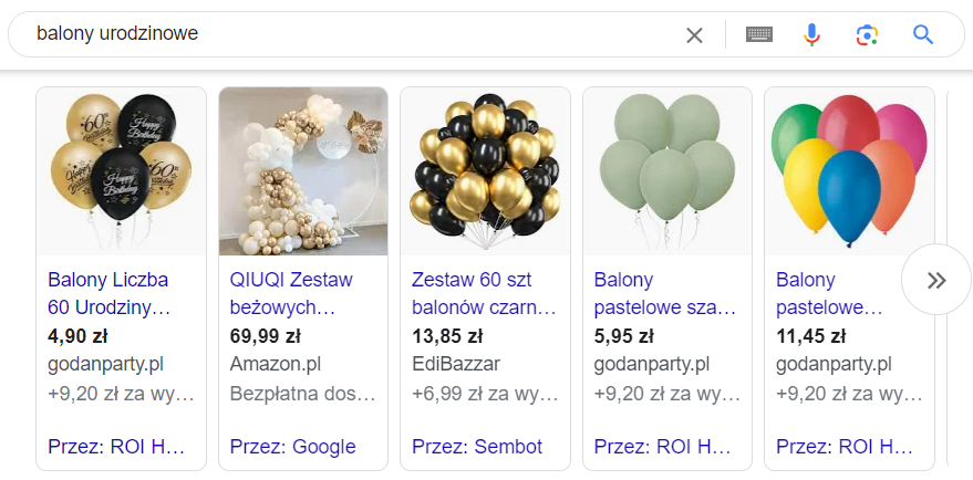 Wyniki wyszukiwania dla frazy balony urodzinowe