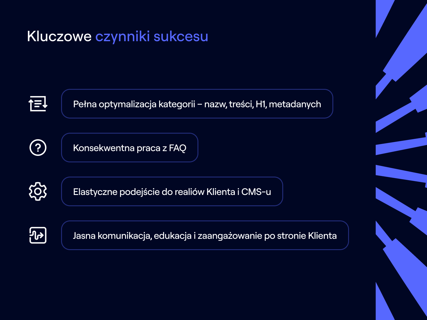 Cztery kluczowe czynniki sukcesu współpracy z alpinepro.pl (m.in. zaangażowanie Klienta)