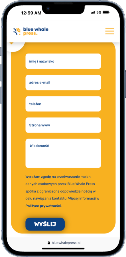 Optymalizacja formularzy