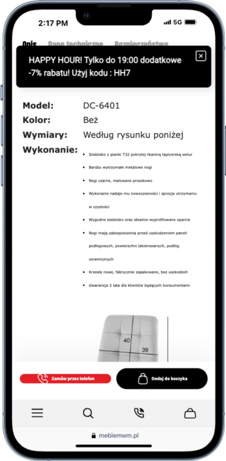 Treści niedopasowane do ekranu