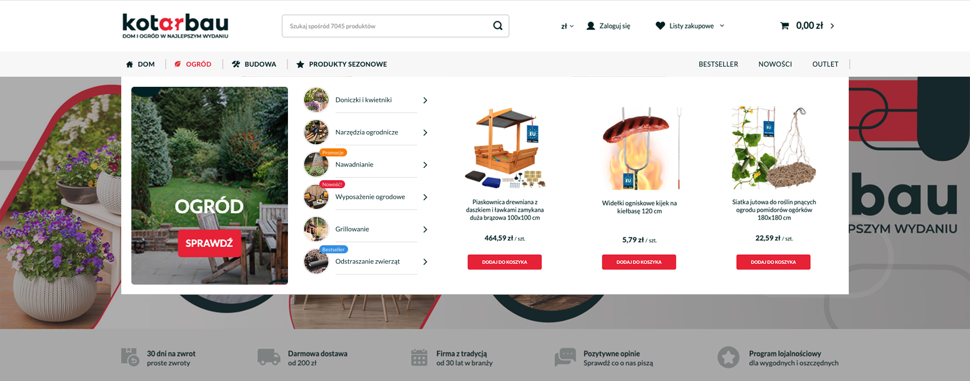 Nowa wersja menu