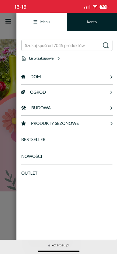 Nowa wersja mobile menu