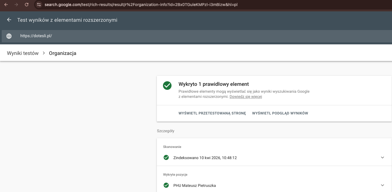 dotesli.pl -test