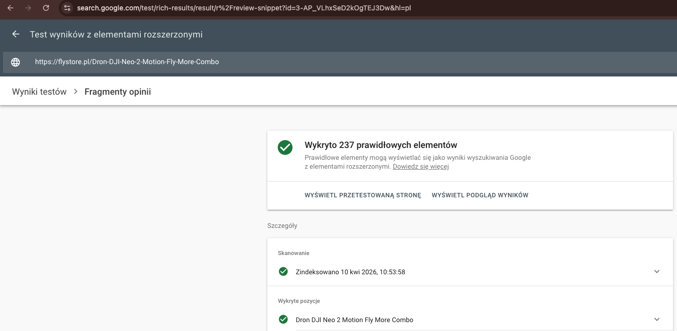 flystore.pl - test